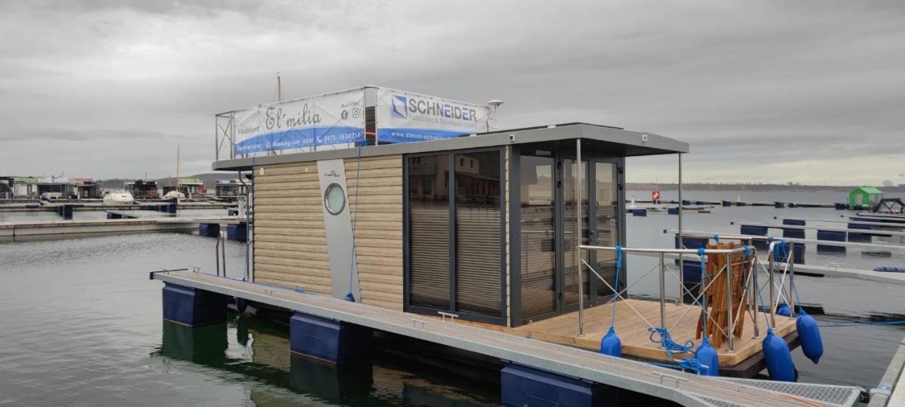 Mobiles Hausboot El'Milia Hotel Braunsbedra Exterior photo